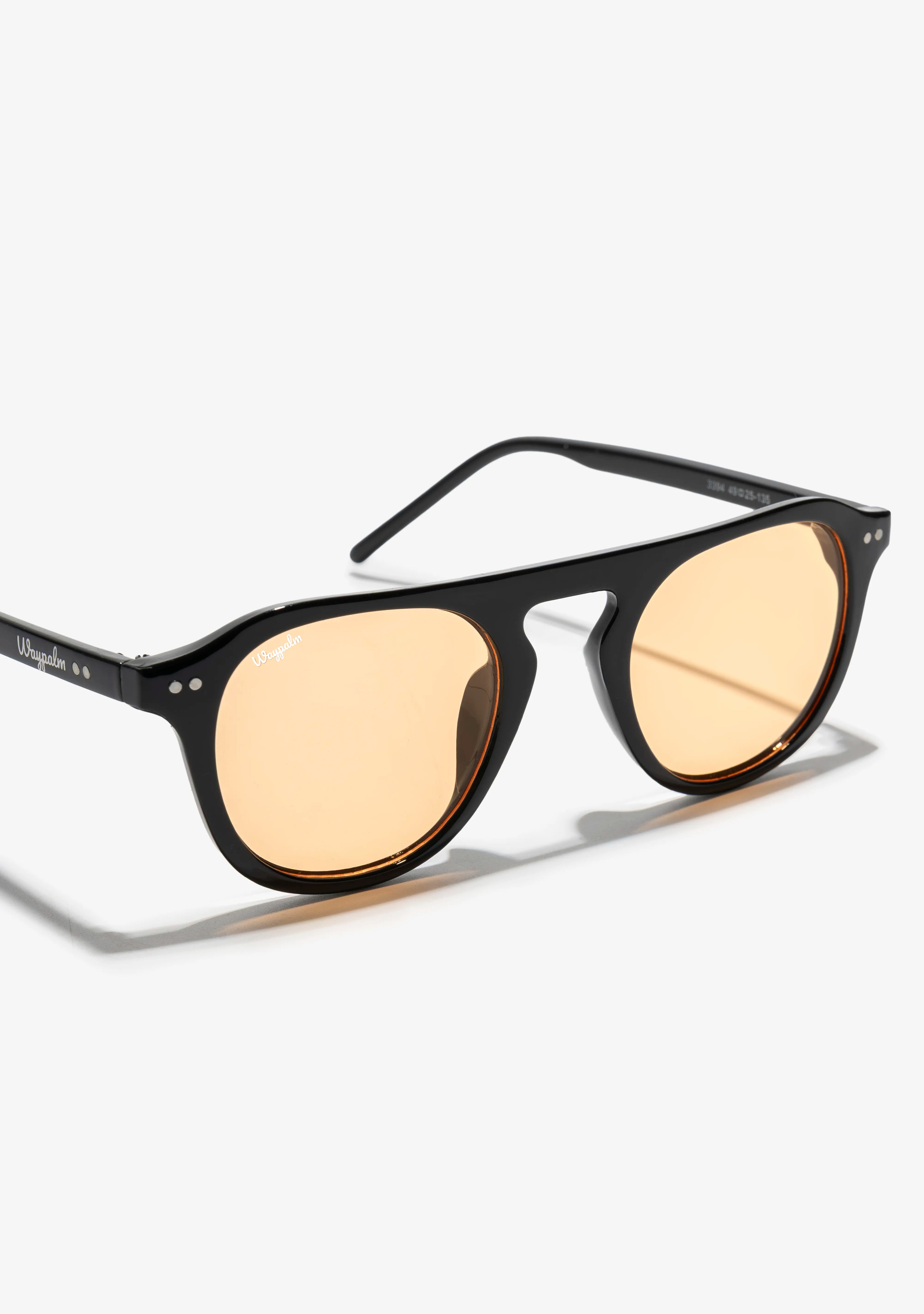 Gafas de Sol Filtro Luz Azul Waypalm Capri Negras