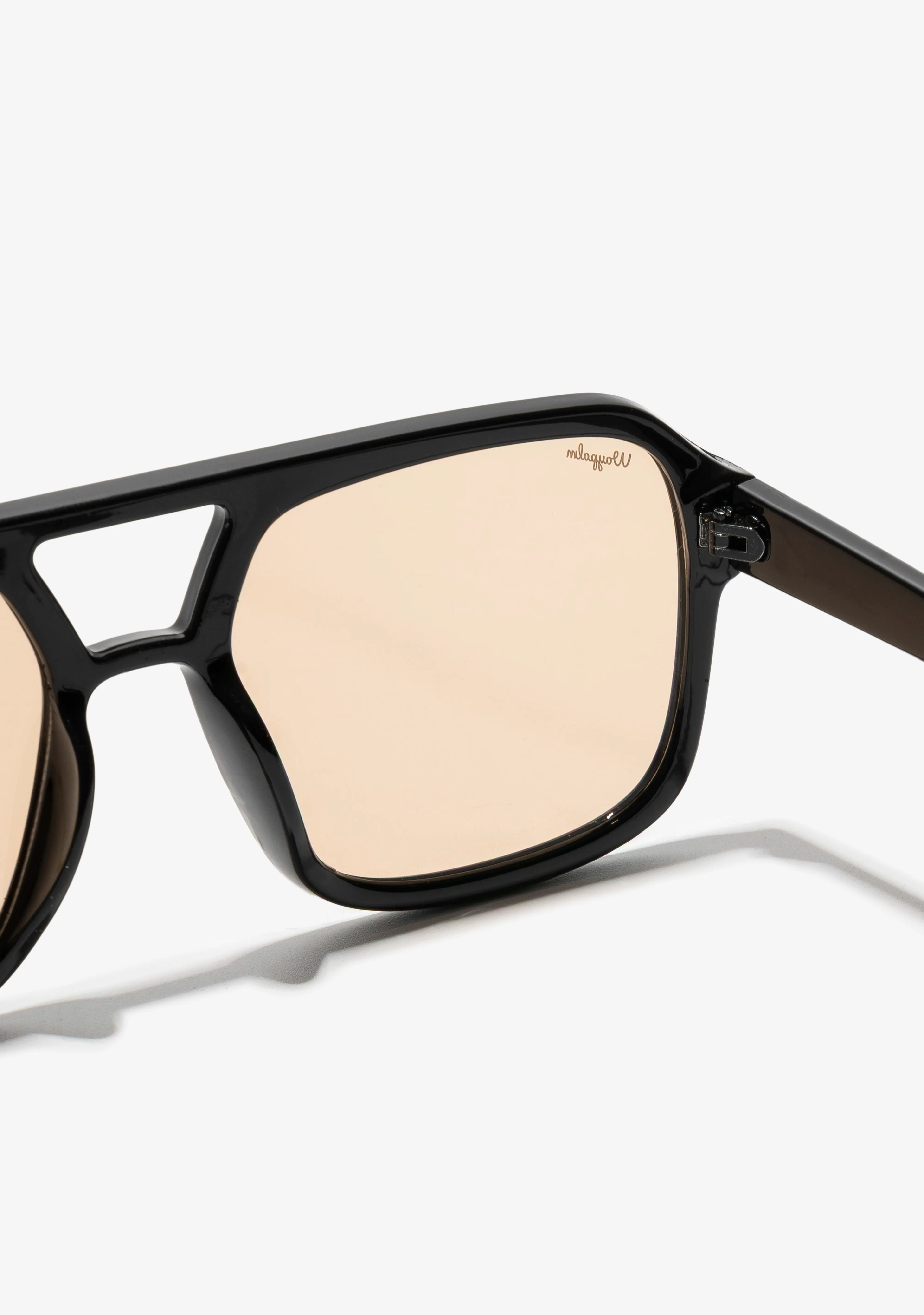 Gafas de Sol Grandes Cristal Claro Waypalm Midnight Tea