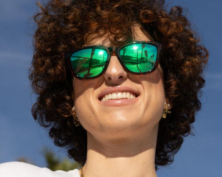 Regular Carey Polarized - Green Mirrow - Waypalm ©