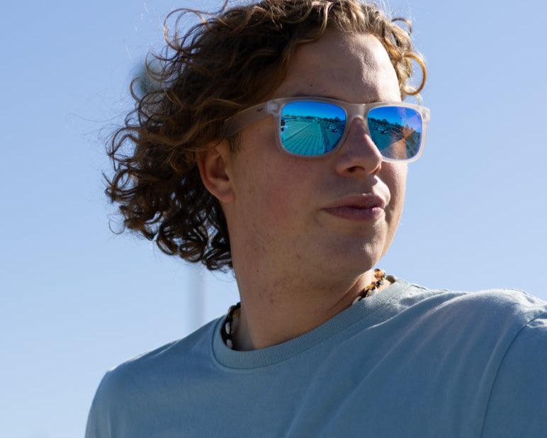 Regular Transparent - Blue Mirrow - Waypalm ©