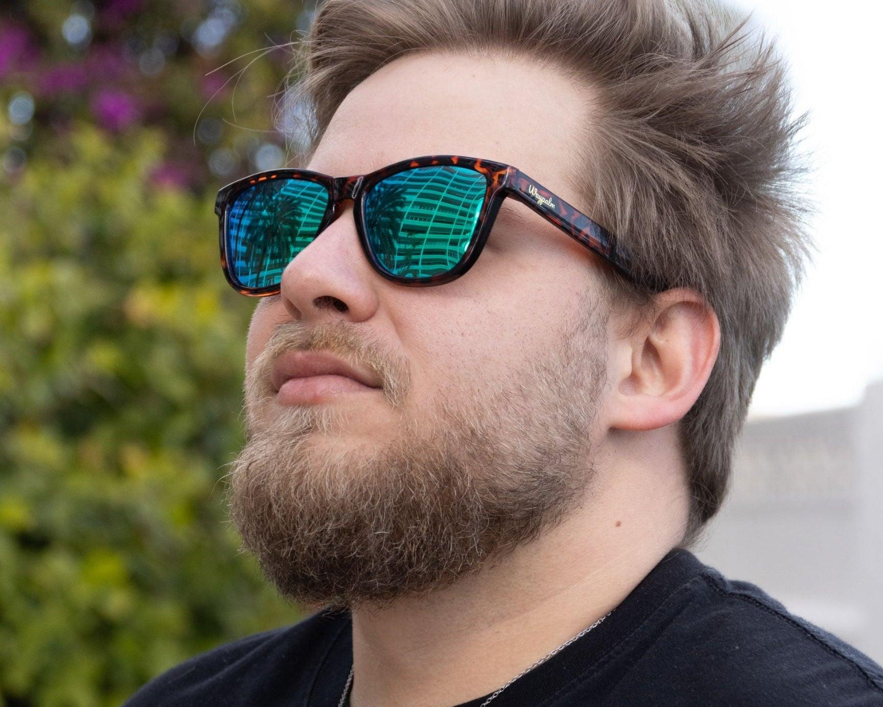 Regular Carey Polarized - Green Mirrow - Waypalm ©