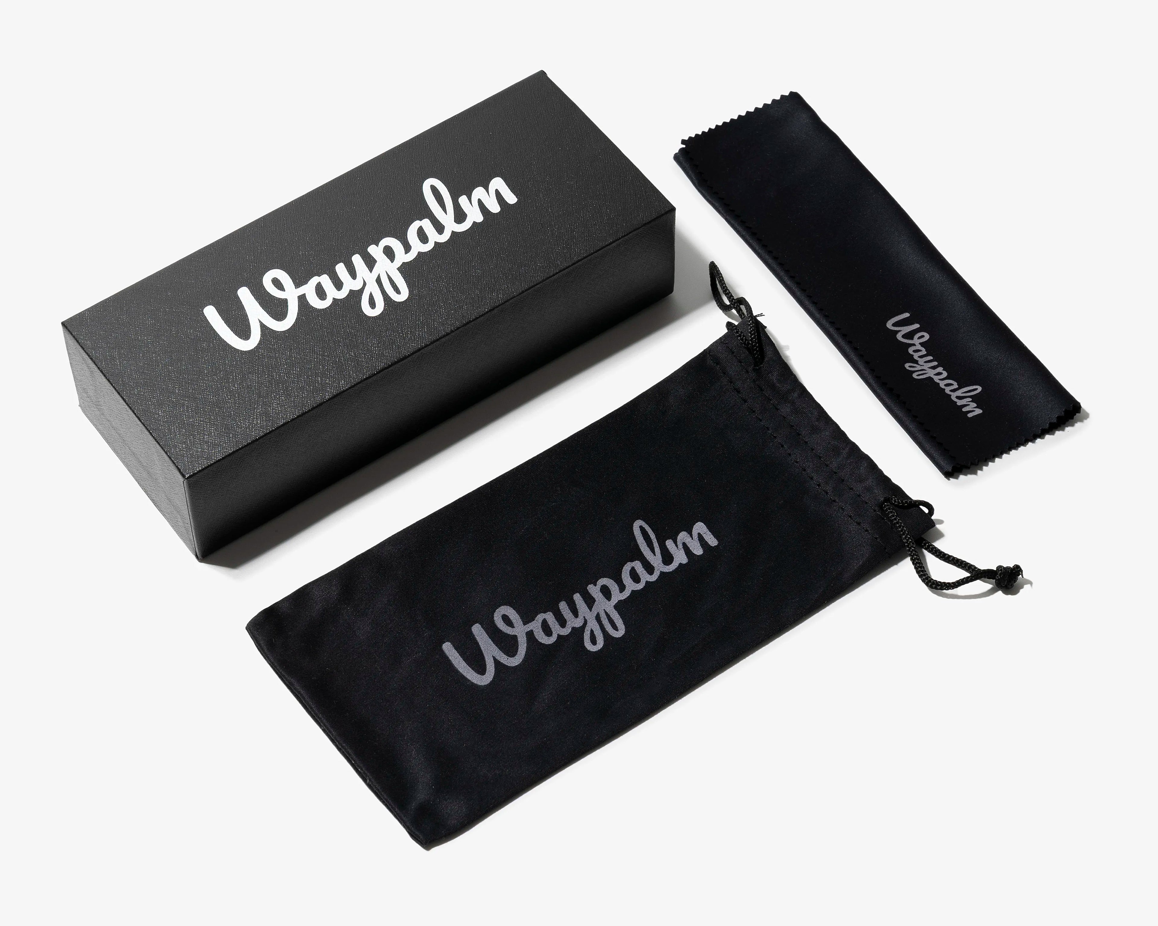 Gafas de Sol Cuadradas Espejo Azul Waypalm Regular Gradiant