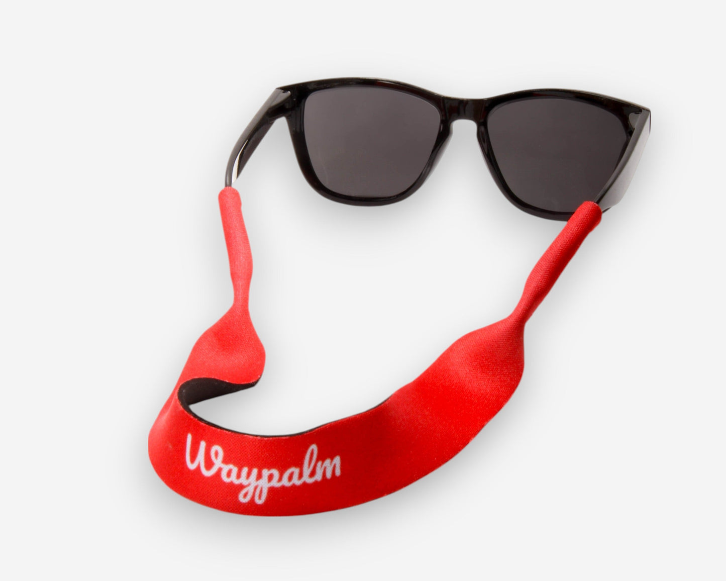 Cordón de Neopreno para Gafas de Sol Rojo Waypalm