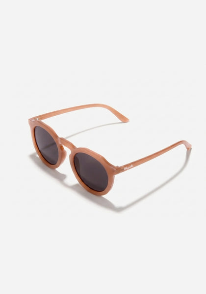 Gafas de Sol Redondas Marrón Claro Delta| Waypalm