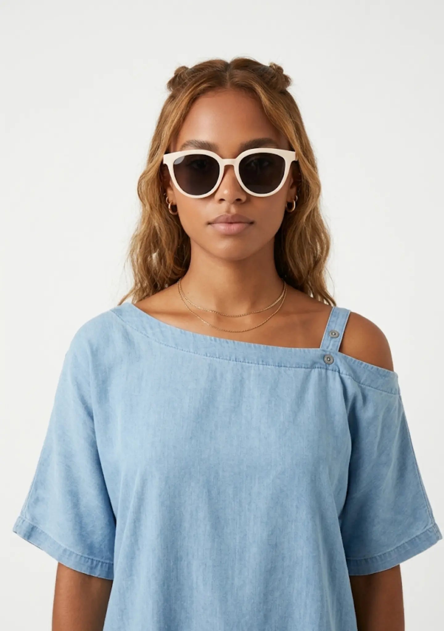 Gafas de Sol Mujer Beige Divine | Waypalm