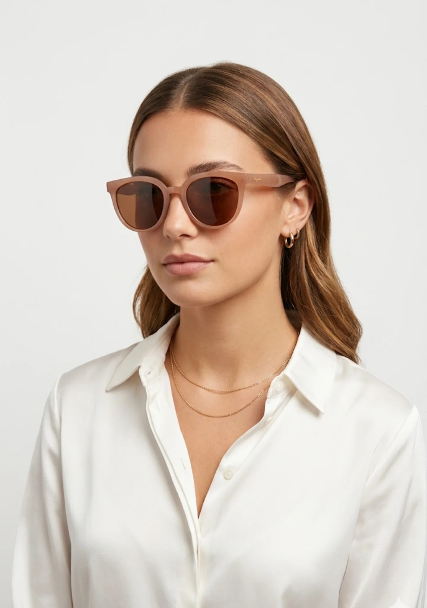 Gafas de Sol Mujer Oro Rosa Divine | Waypalm