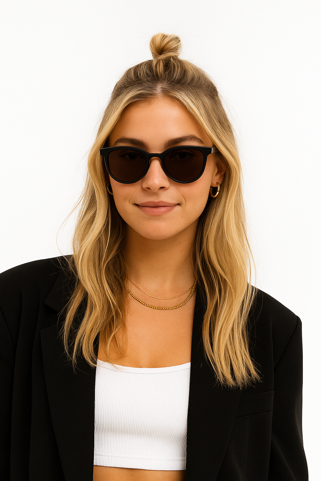 Gafas de Sol Negras Mujer  Divine | Waypalm