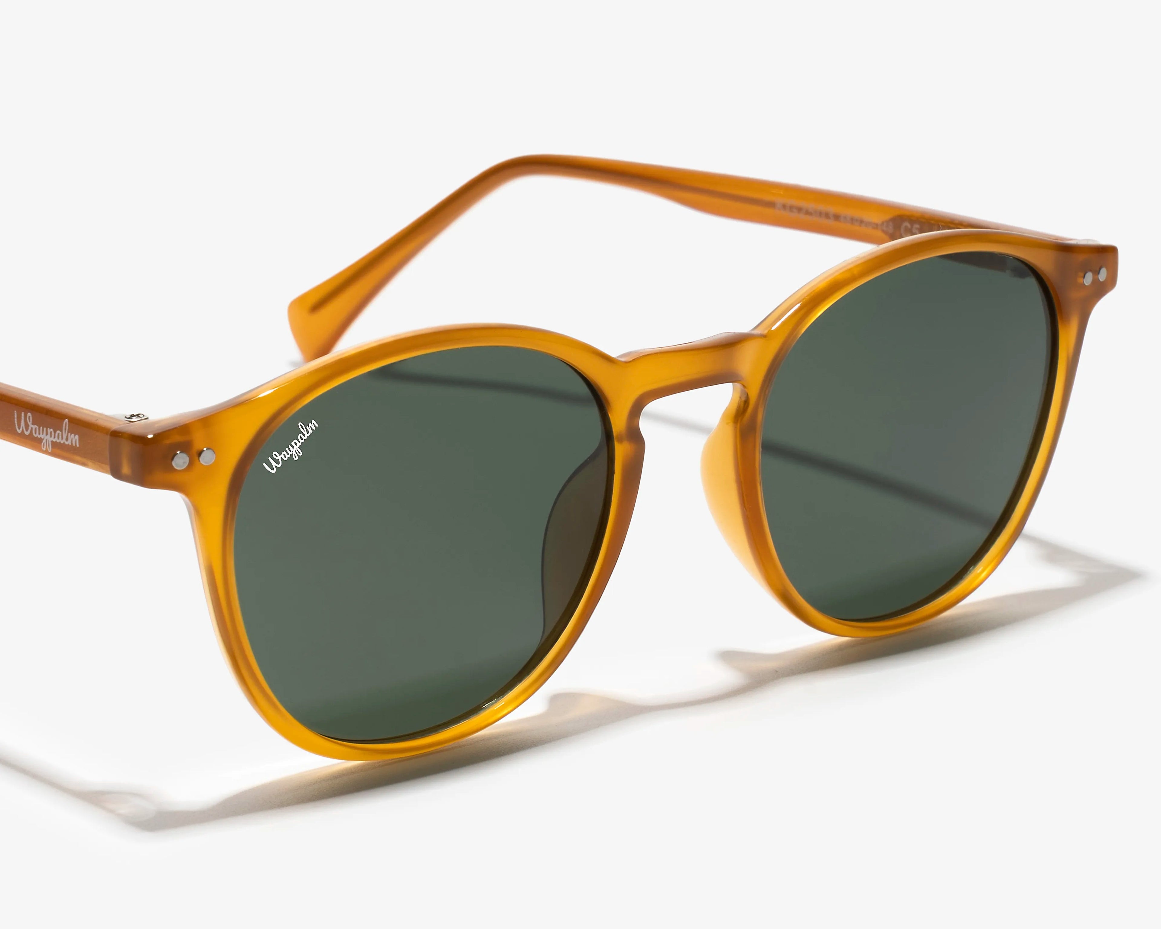 Gafas de Sol Redondas Waypalm Malibu Caramelo