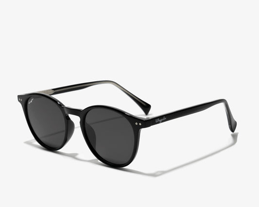 Gafas de Sol Redondas Waypalm Malibu Negras