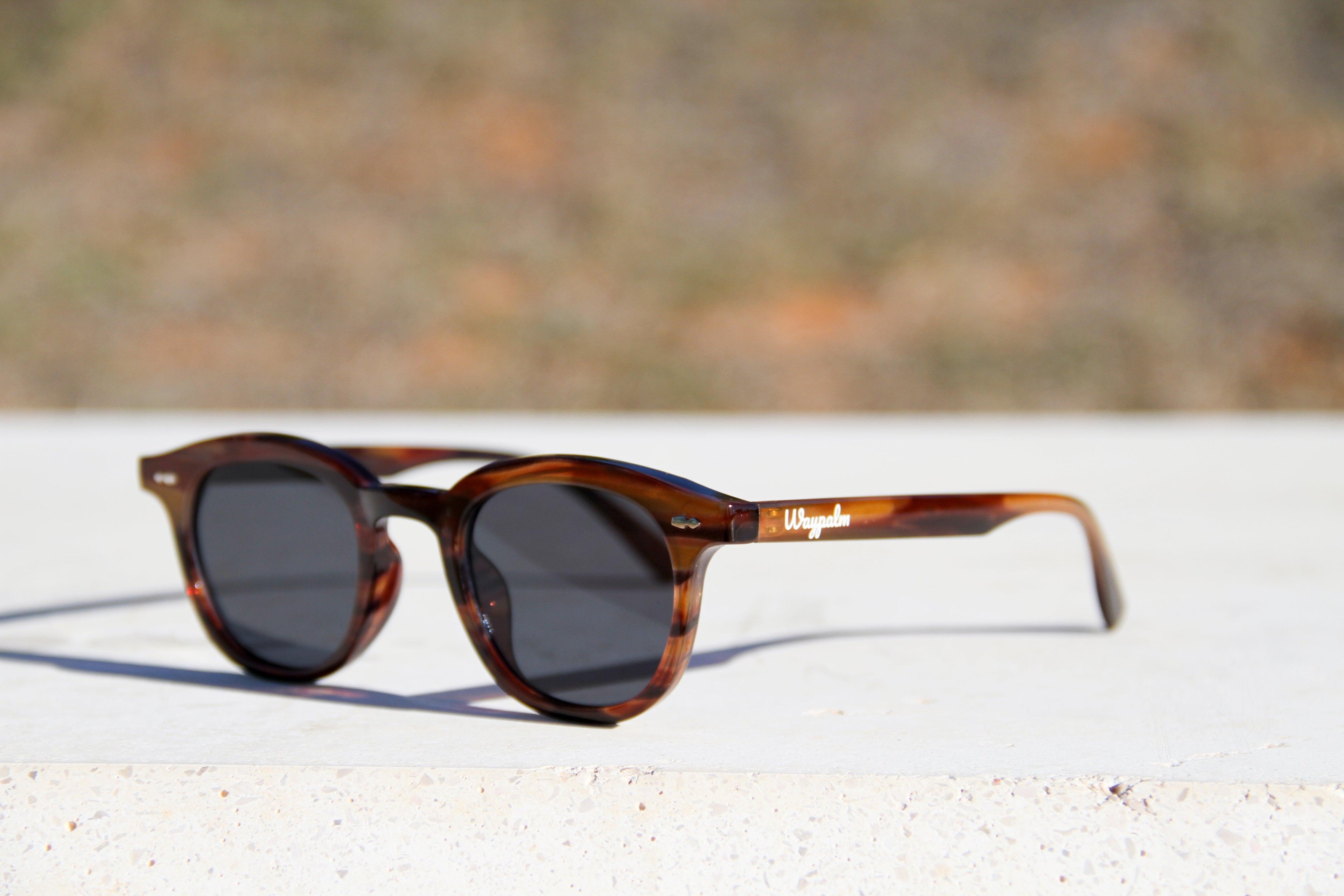 Gafas de Sol Redondas Carey Waypalm