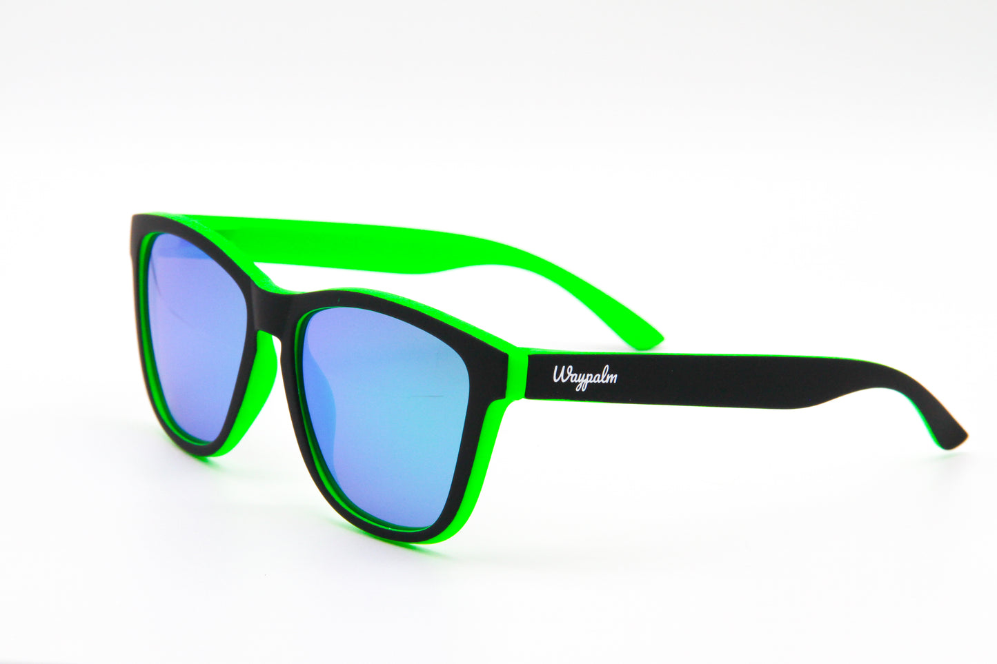 Regular Black Green Polarized - Green Mirrow