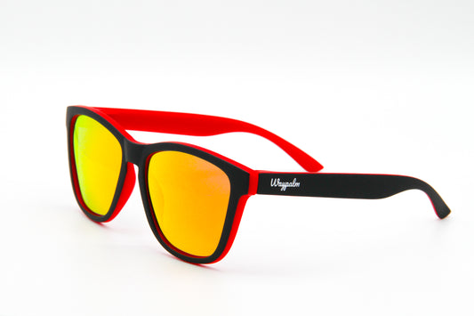 Regular Black Red Polarized - Orange Mirrow