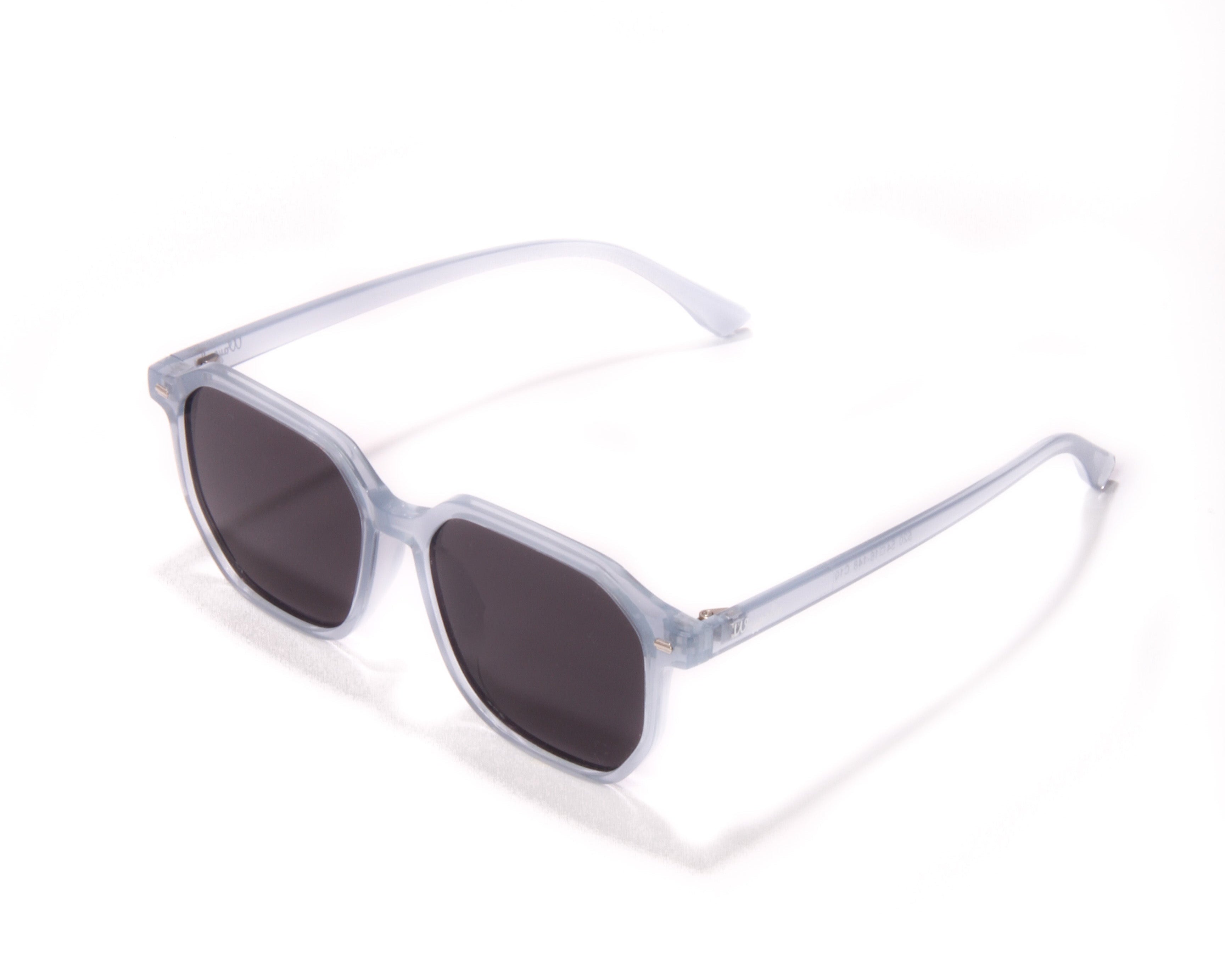 Gafas de Sol Redondas Azul Claro Santa Pola | Waypalm