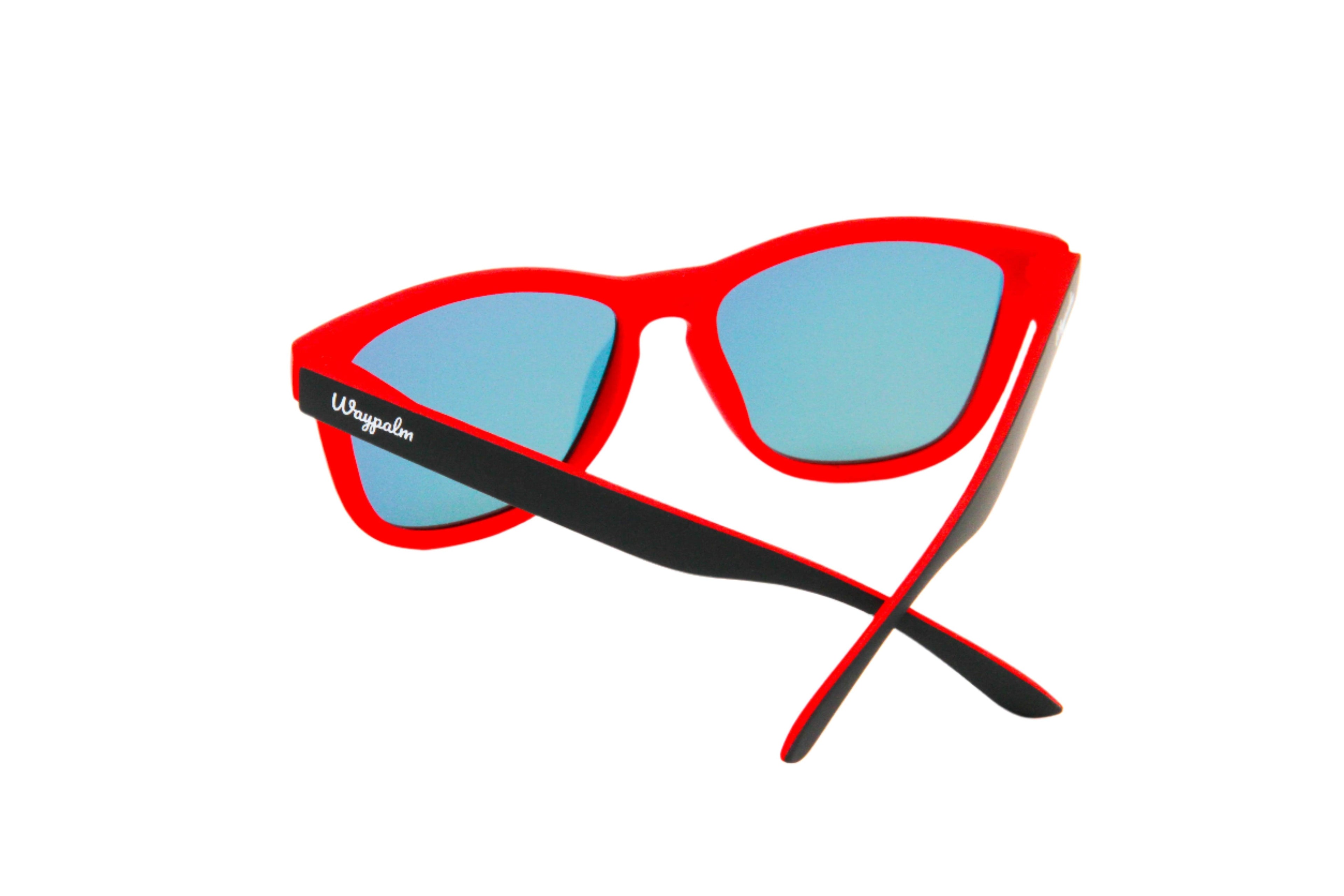 Regular Black Red Polarized - Orange Mirrow - Waypalm ©