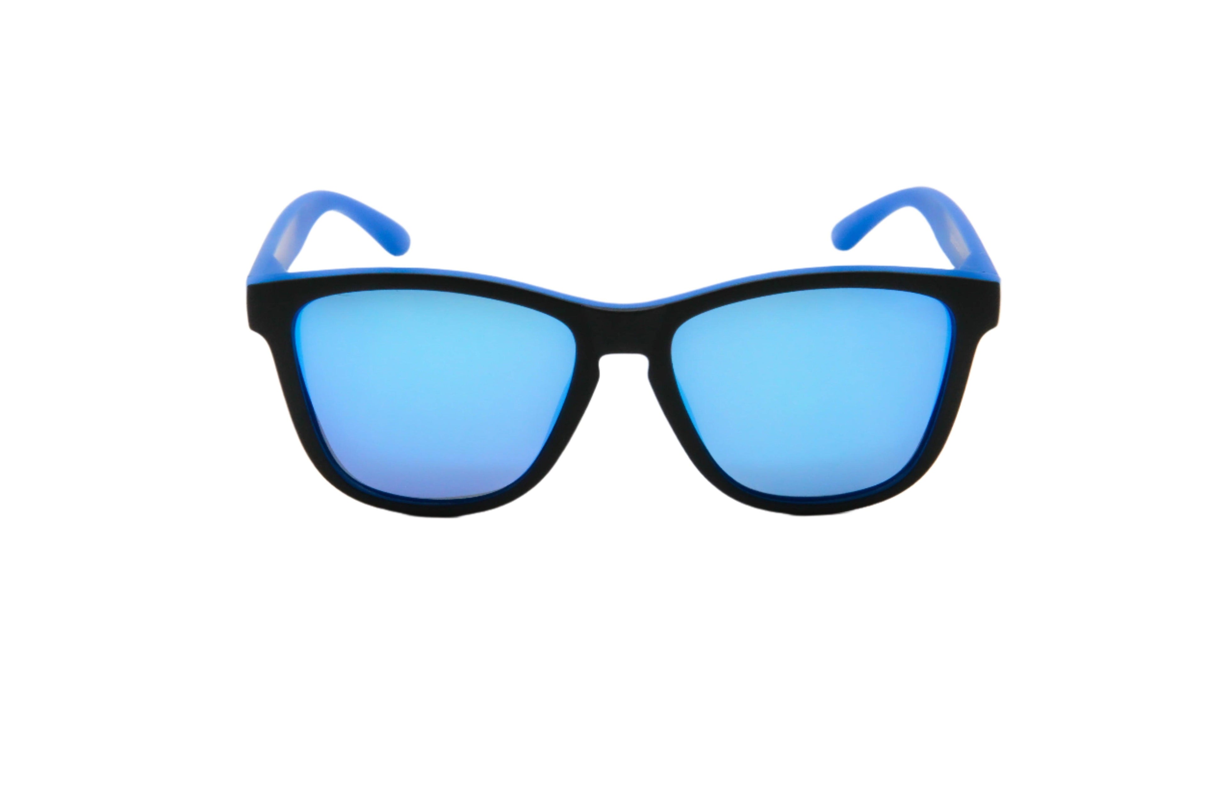 Regular Black Blue Polarized - Blue Mirrow - Waypalm ©