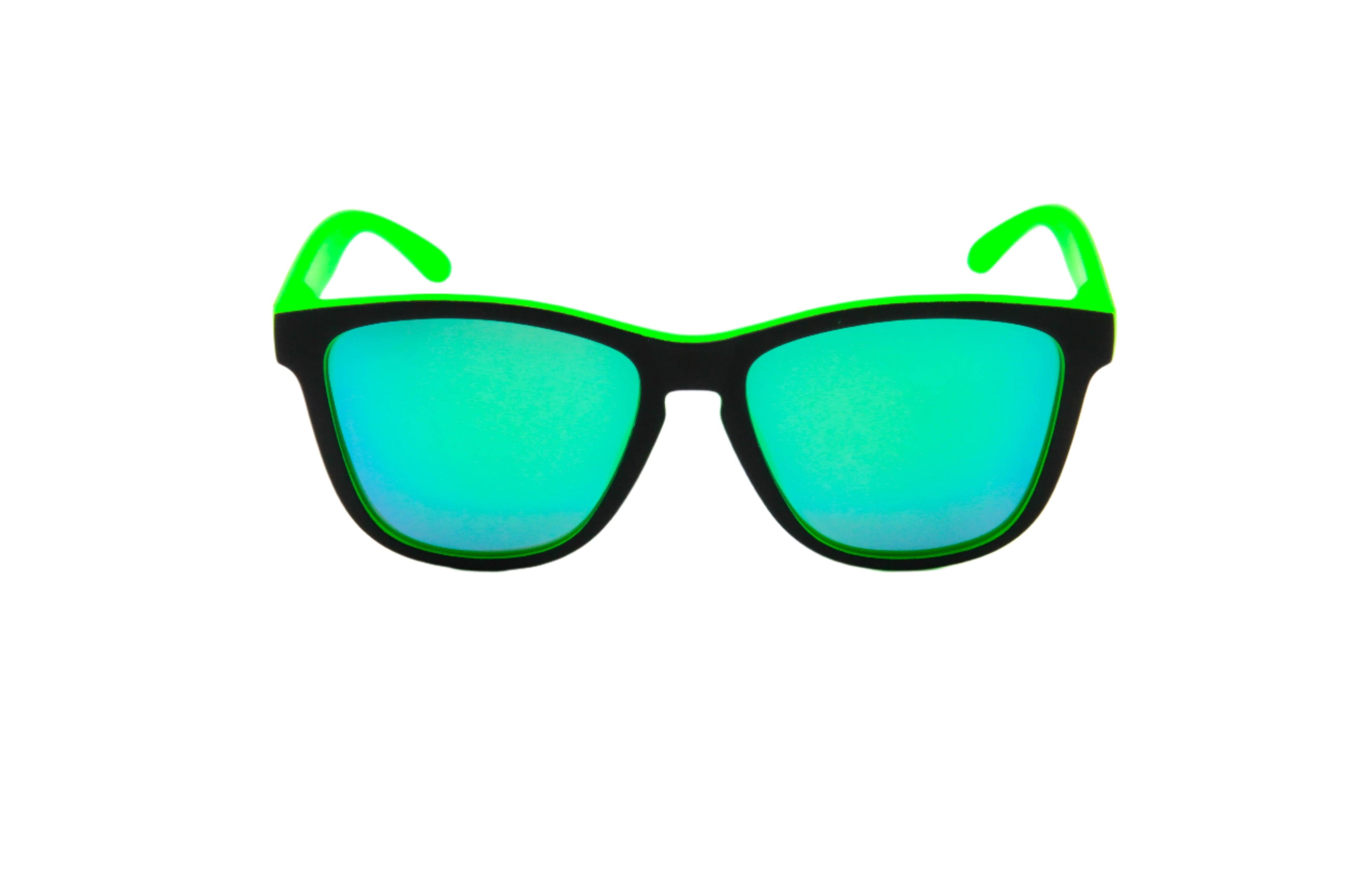 Regular Black Green Polarized - Green Mirrow - Waypalm ©