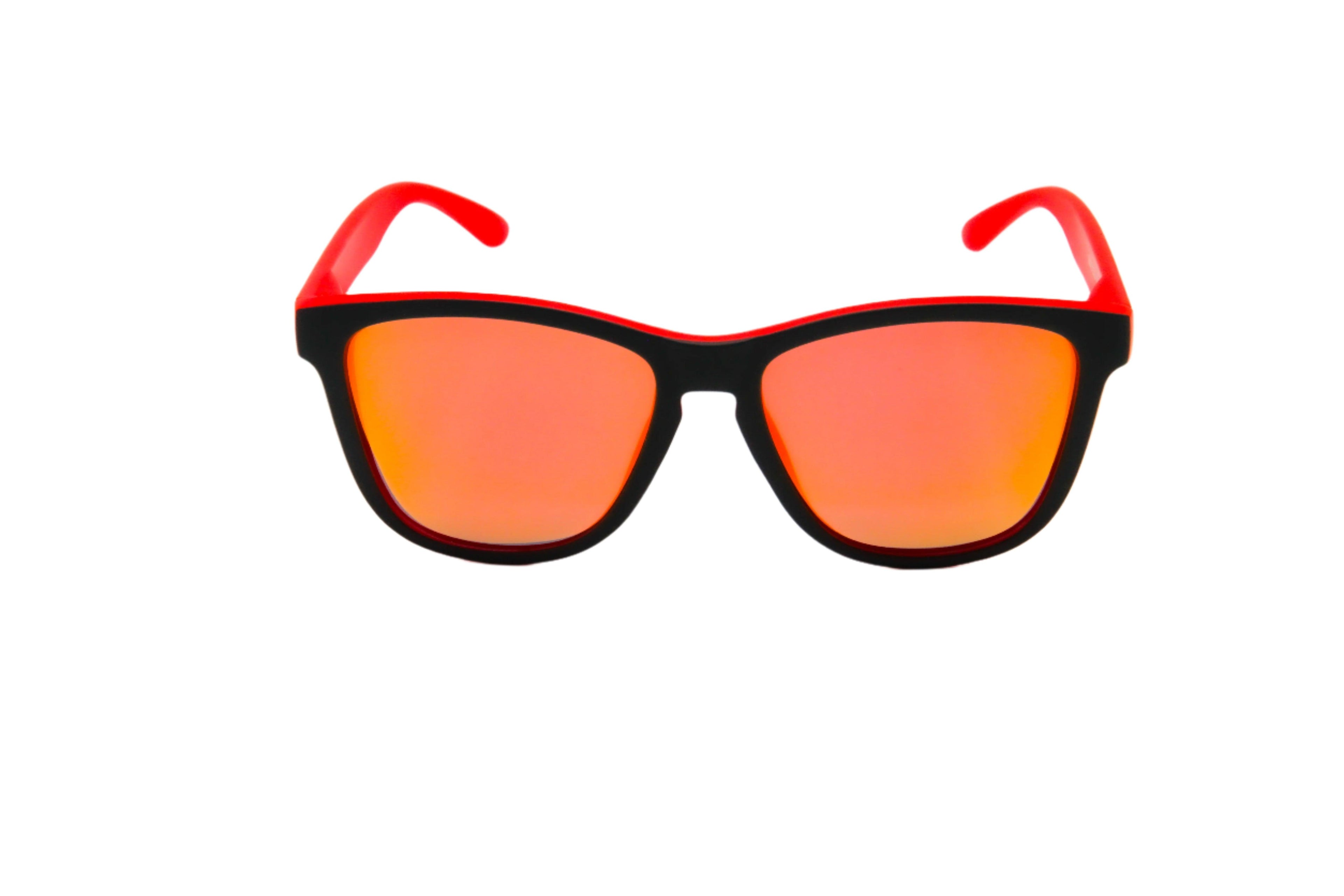 Regular Black Red Polarized - Orange Mirrow - Waypalm ©