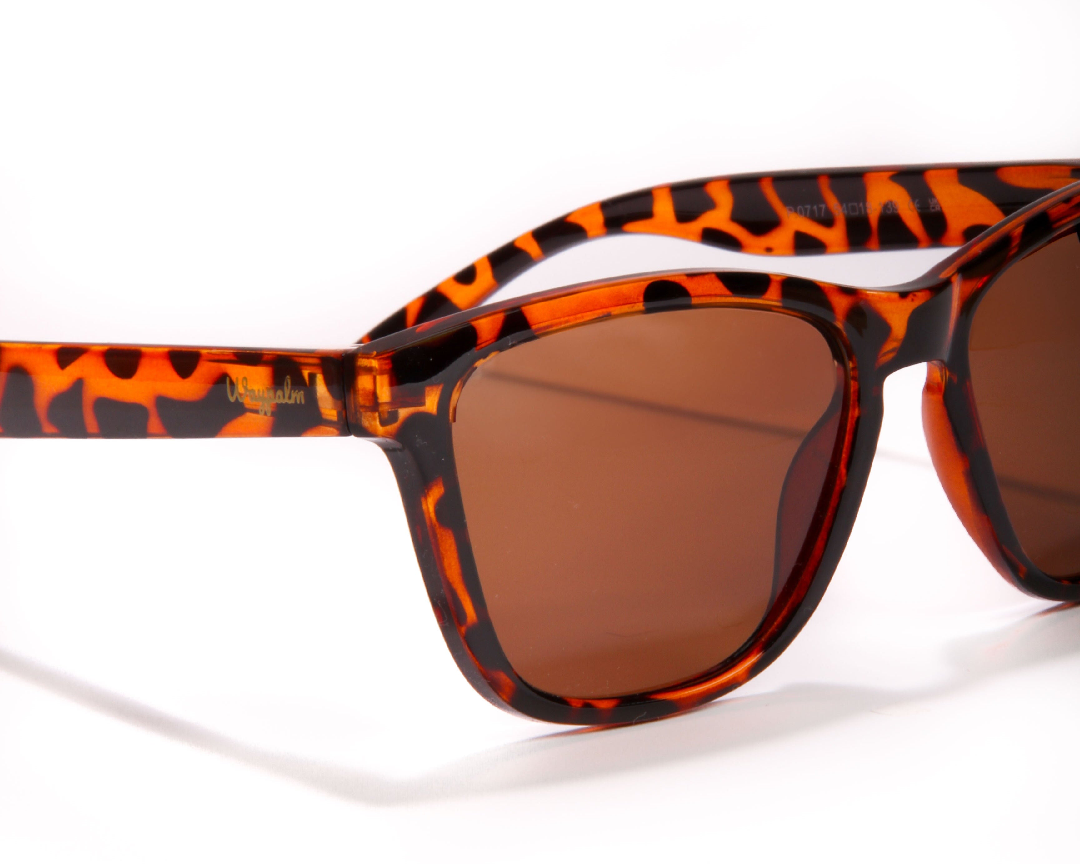 Gafas de Sol Cuadradas Carey Regular | Waypalm
