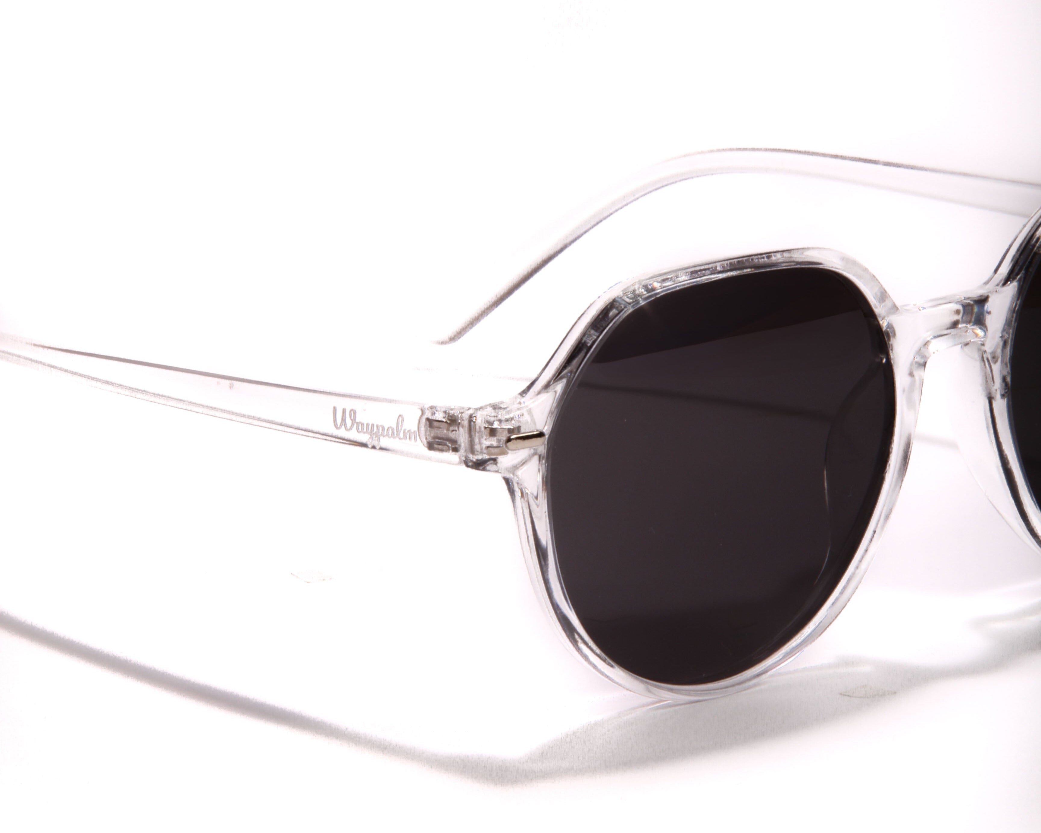 Gafas de Redondas Waypalm Marbella Grey