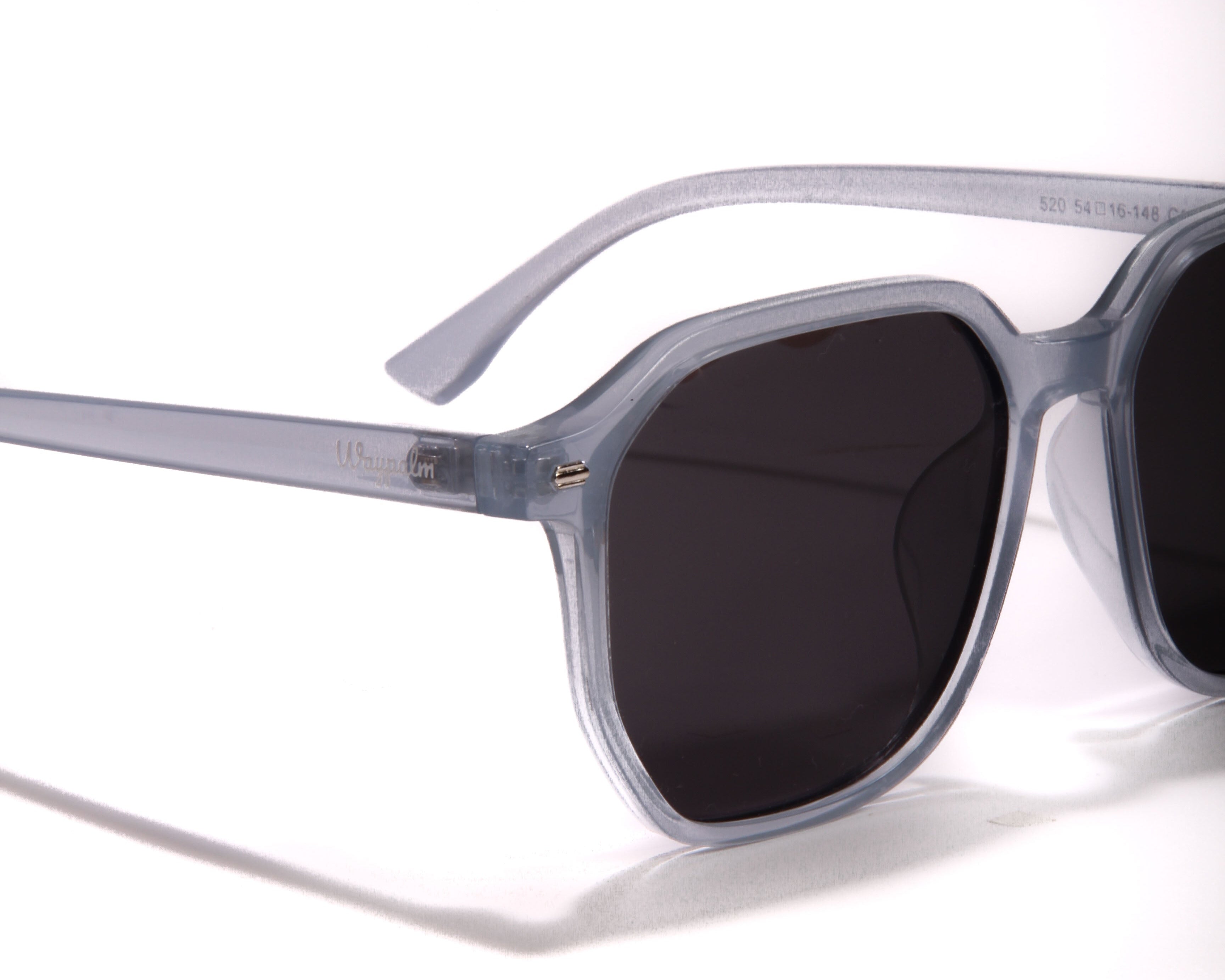 Gafas de Sol Redondas Azul Claro Santa Pola | Waypalm