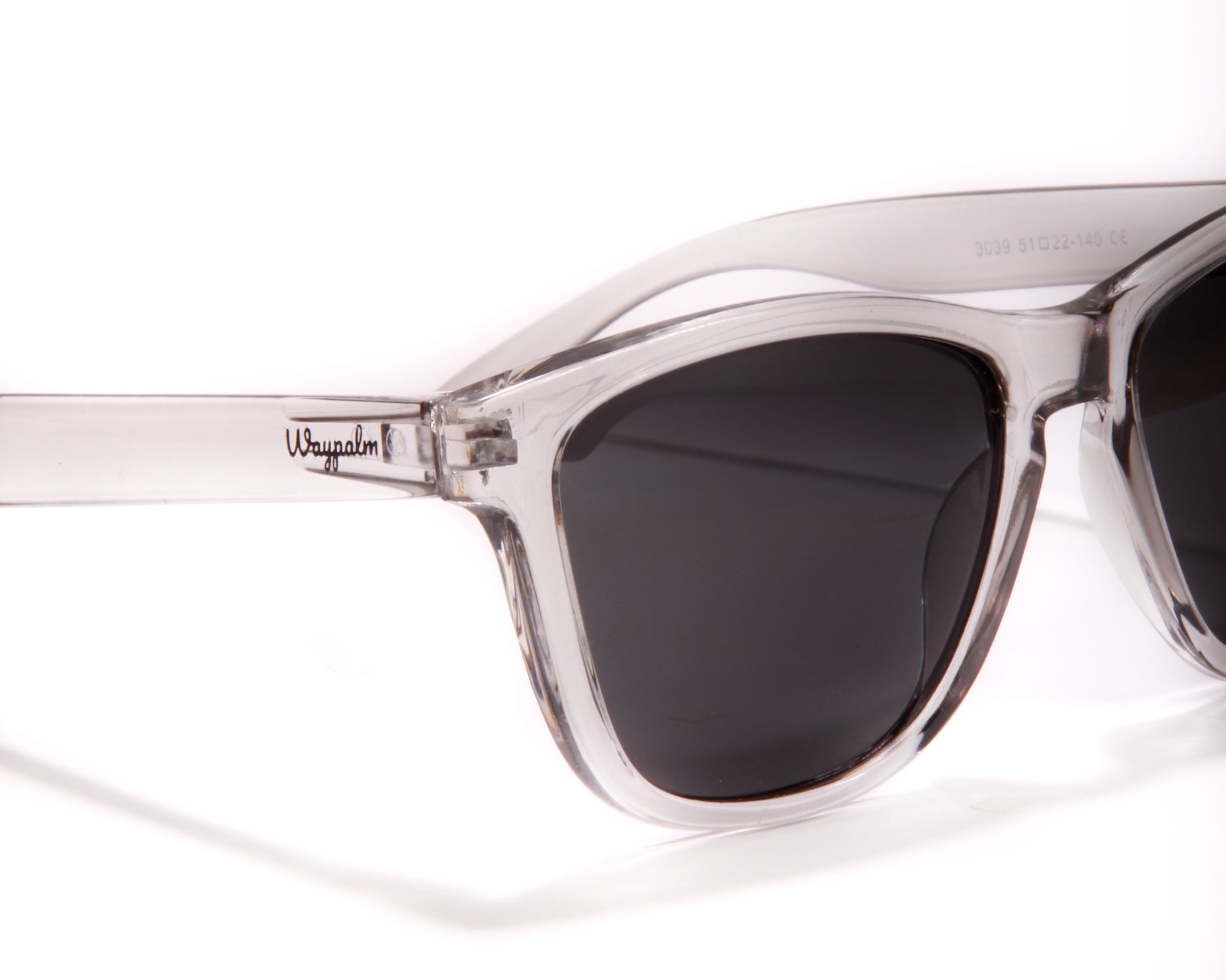 Gafas de Sol Cuadradas Regular Grey | Waypalm