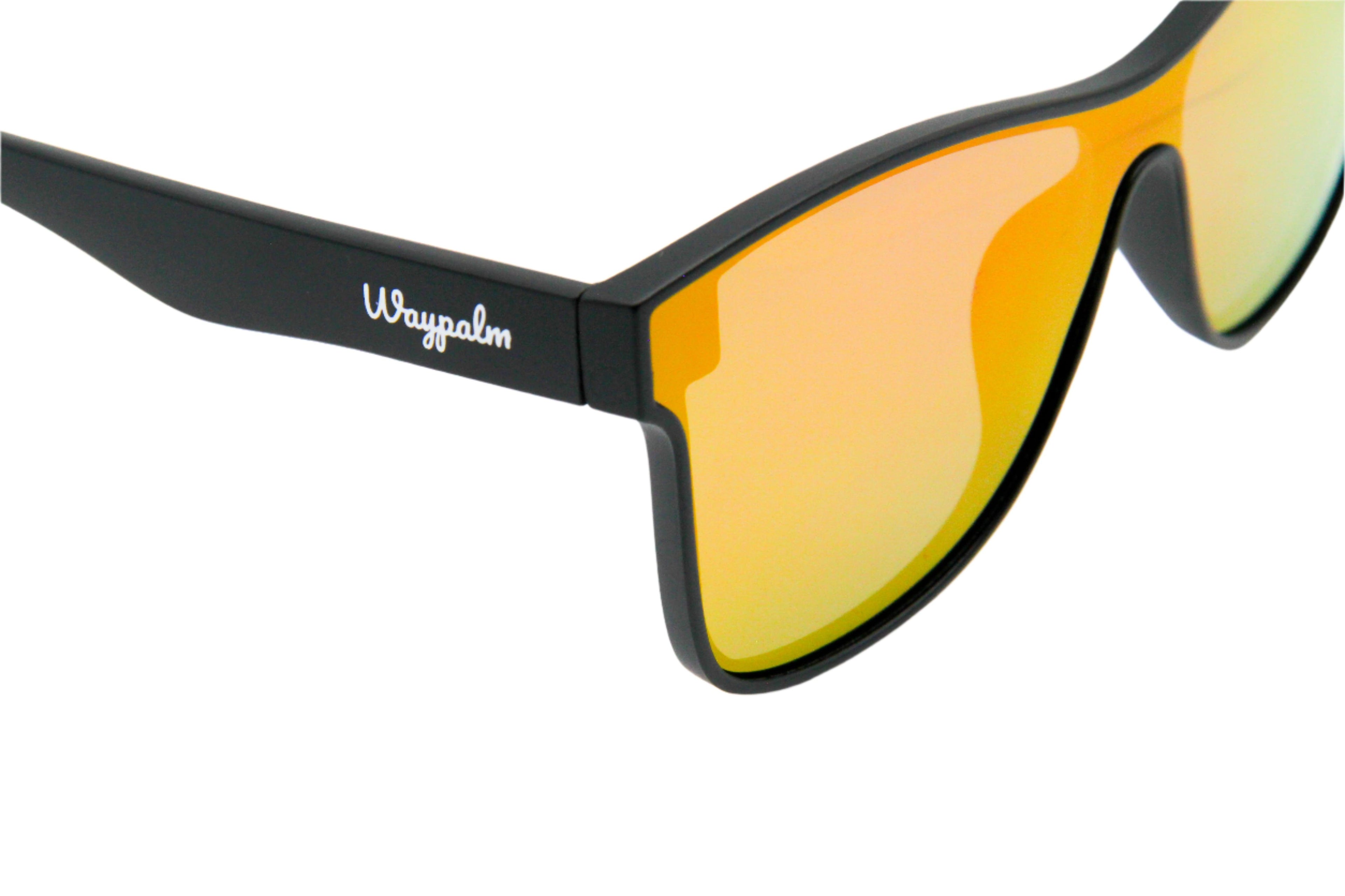 Eivissa Black Polarized - Purple Mirrow - Waypalm ©