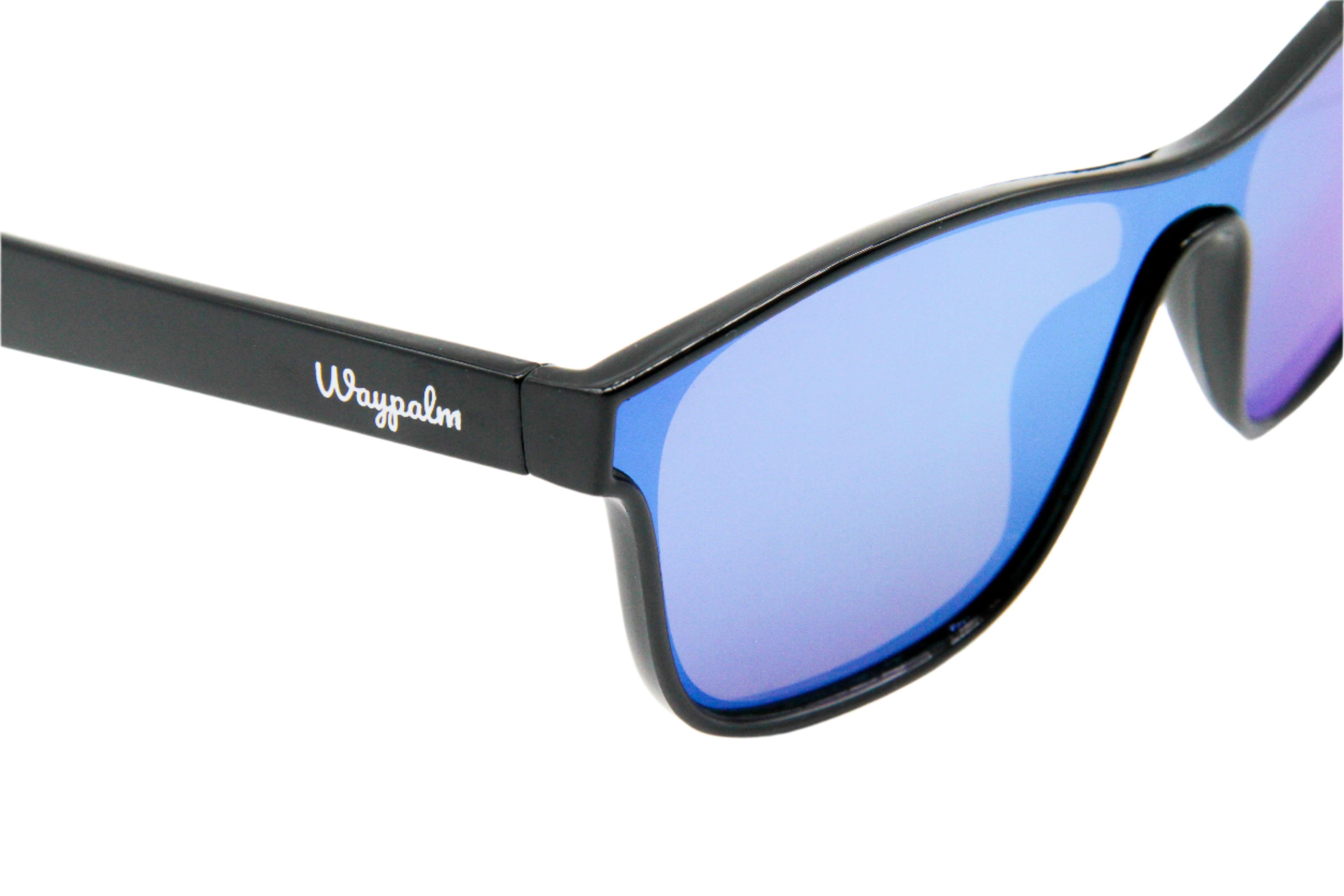 Curve Black- Blue Mirrow - Waypalm ©