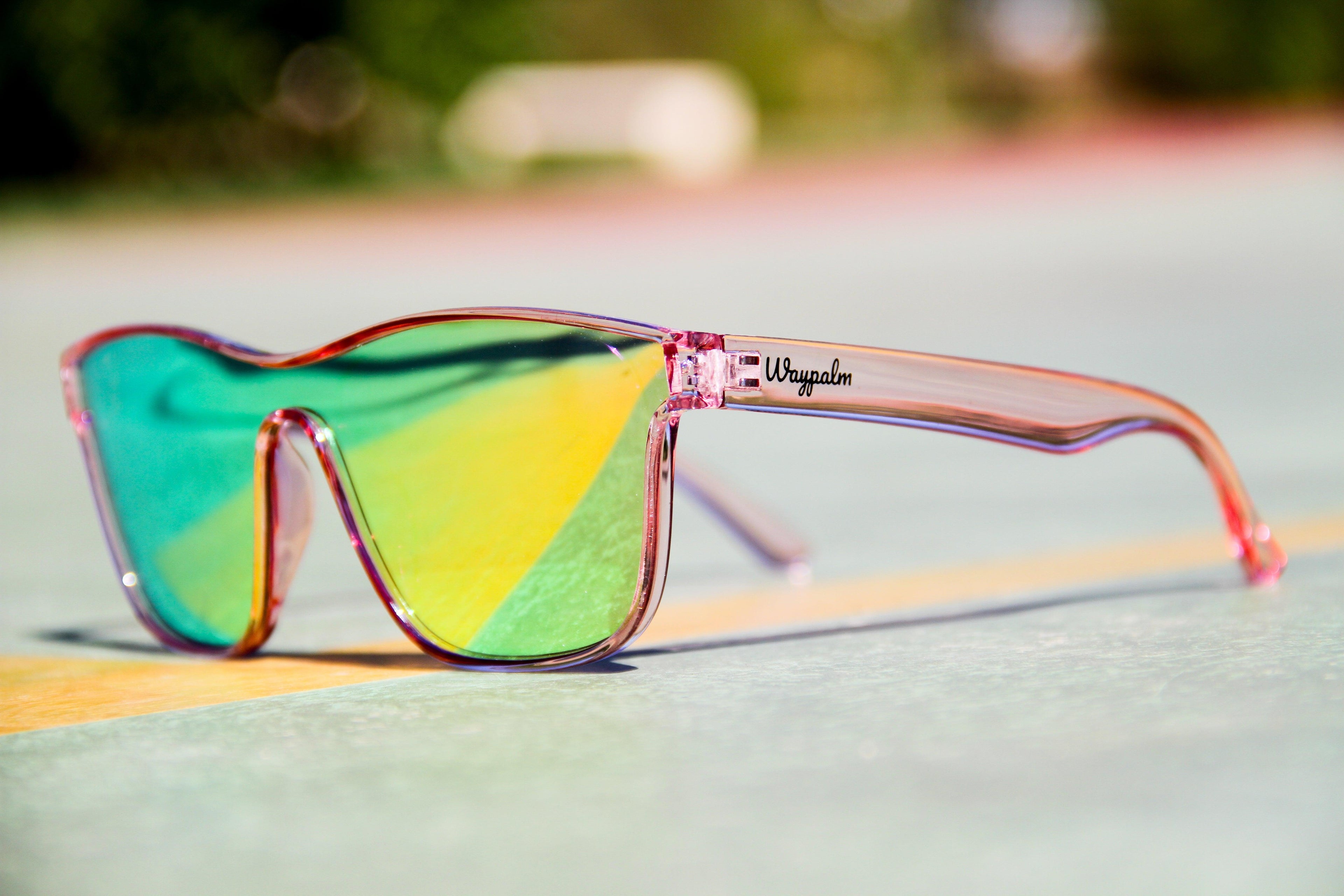 Curve Cristal Rosado - Mirrow Gradient Pink - Waypalm ©