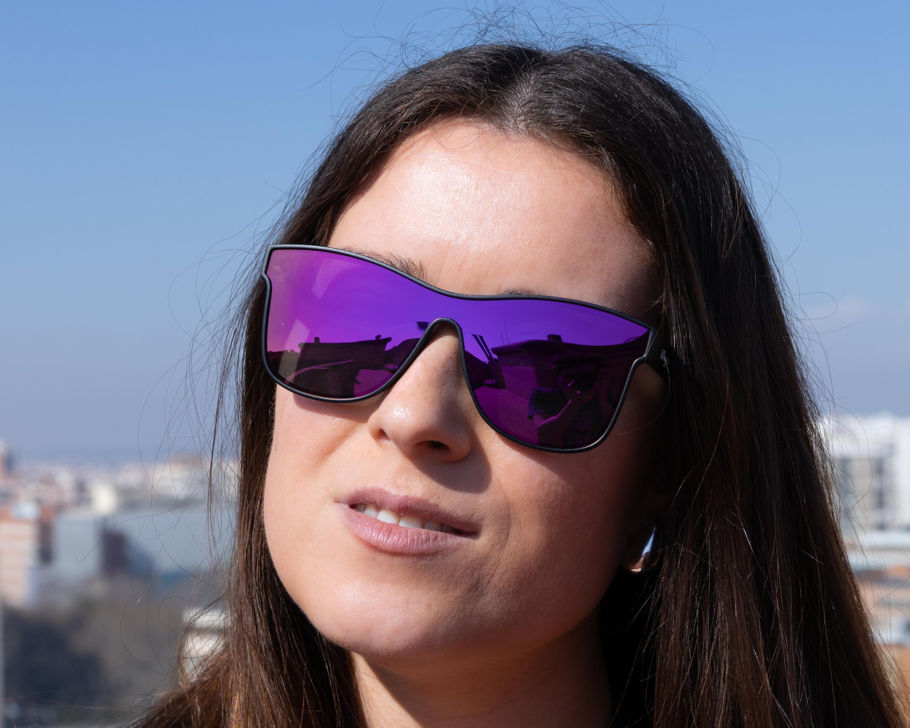 Eivissa Black Polarized - Purple Mirrow - Waypalm ©