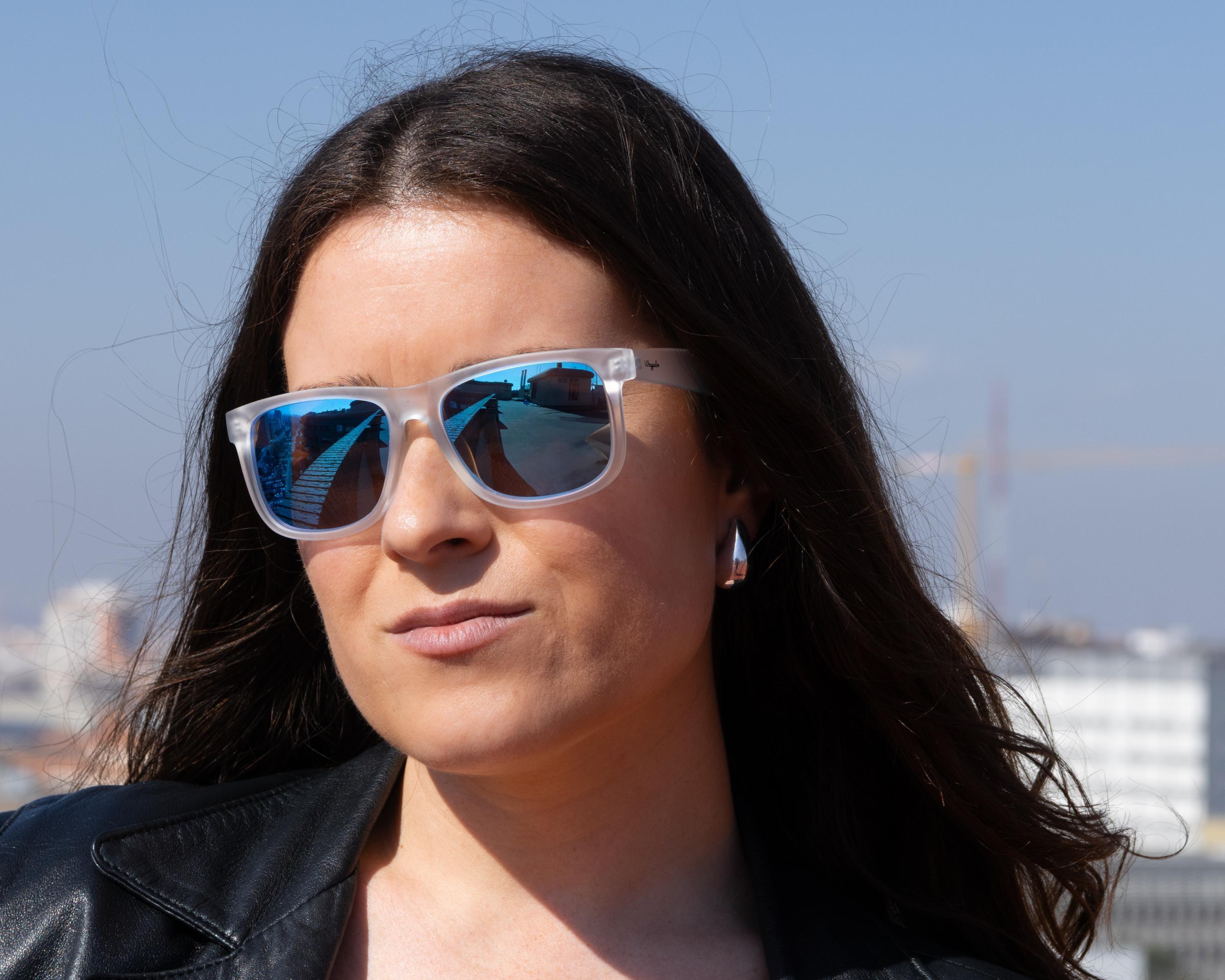 Regular Transparent - Blue Mirrow - Waypalm ©