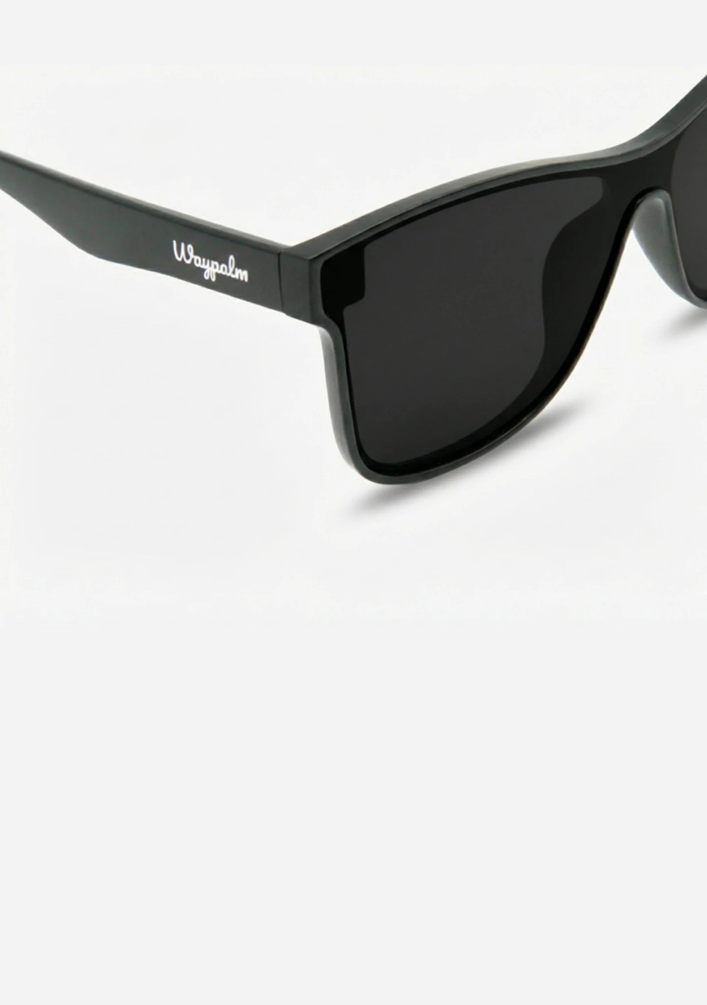 Gafas de Sol Pantalla Negras Ibiza | Waypalm