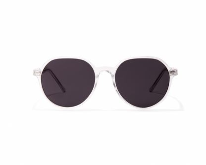 Gafas de Sol Redondas Grey Marbella | Waypalm