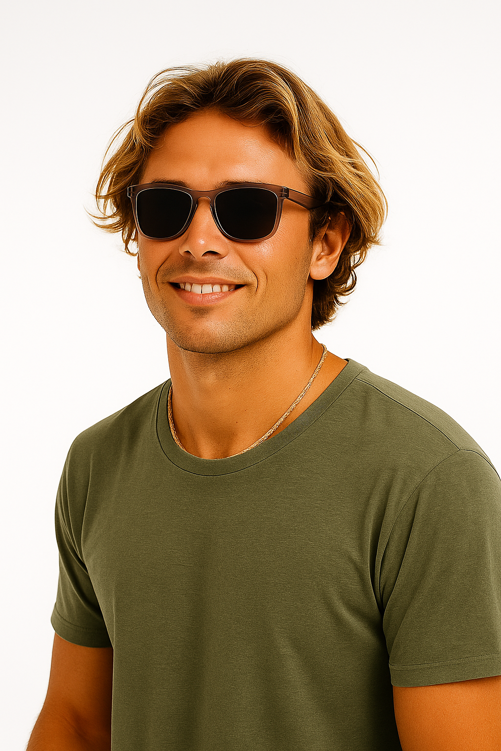 Gafas de Sol Cuadradas Regular Grey | Waypalm
