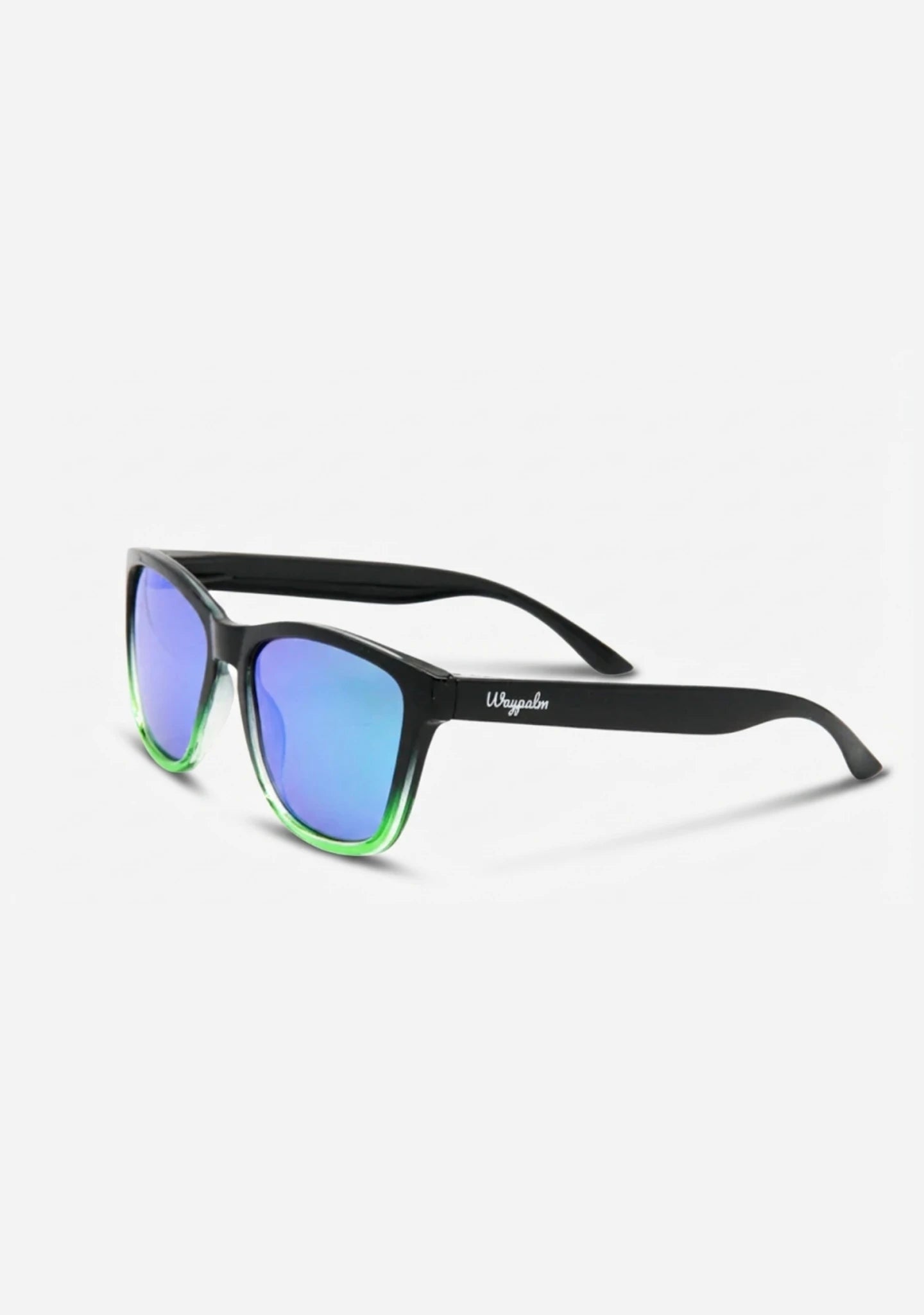 Gafas de Sol Cuadradas Espejo Verde Regular Gradiant | Waypalm