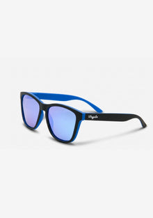 Gafas de Sol Cuadradas Polarizadas Regular Black Blue | Waypalm