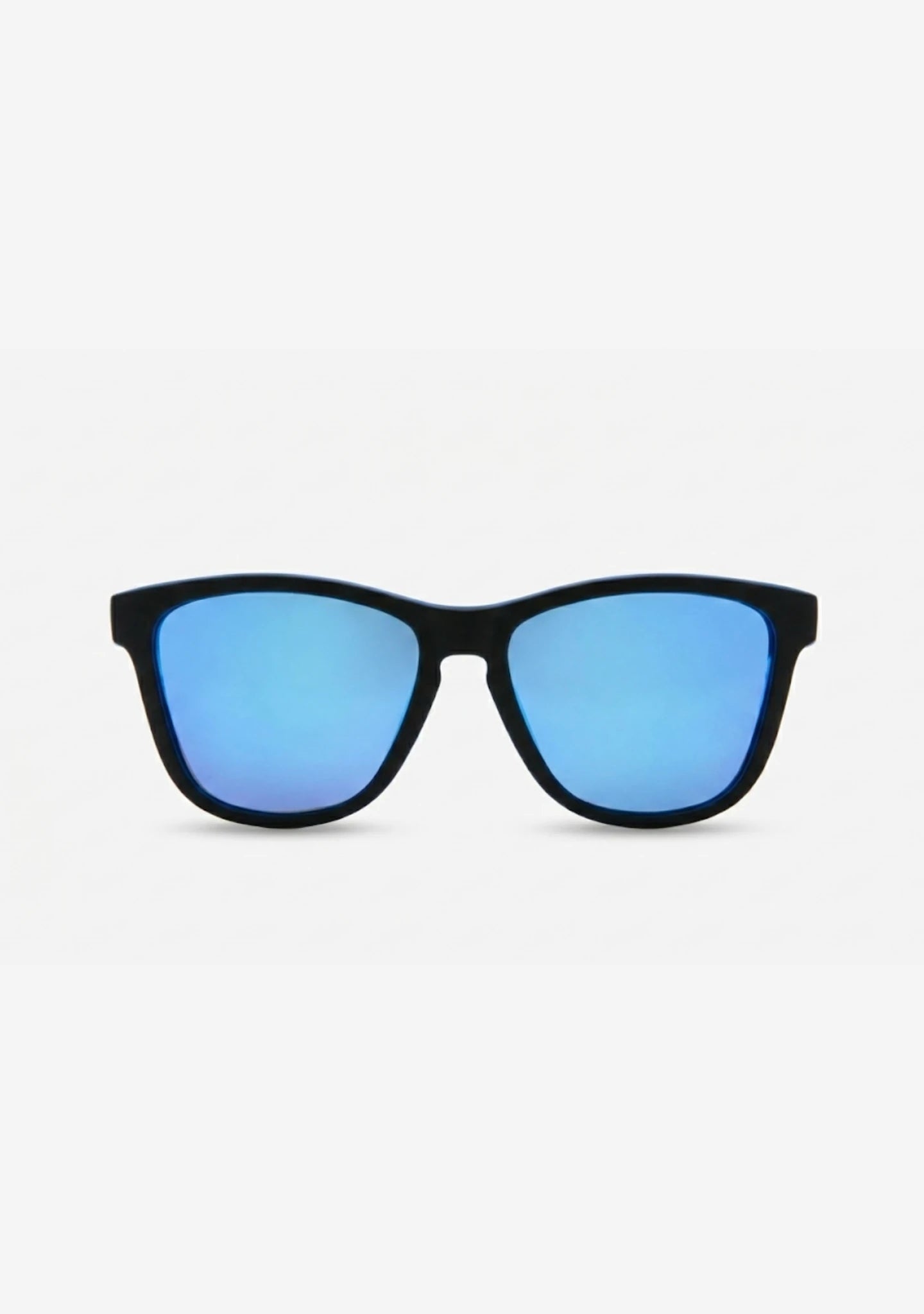 Gafas de Sol Cuadradas Polarizadas Regular Black Blue | Waypalm