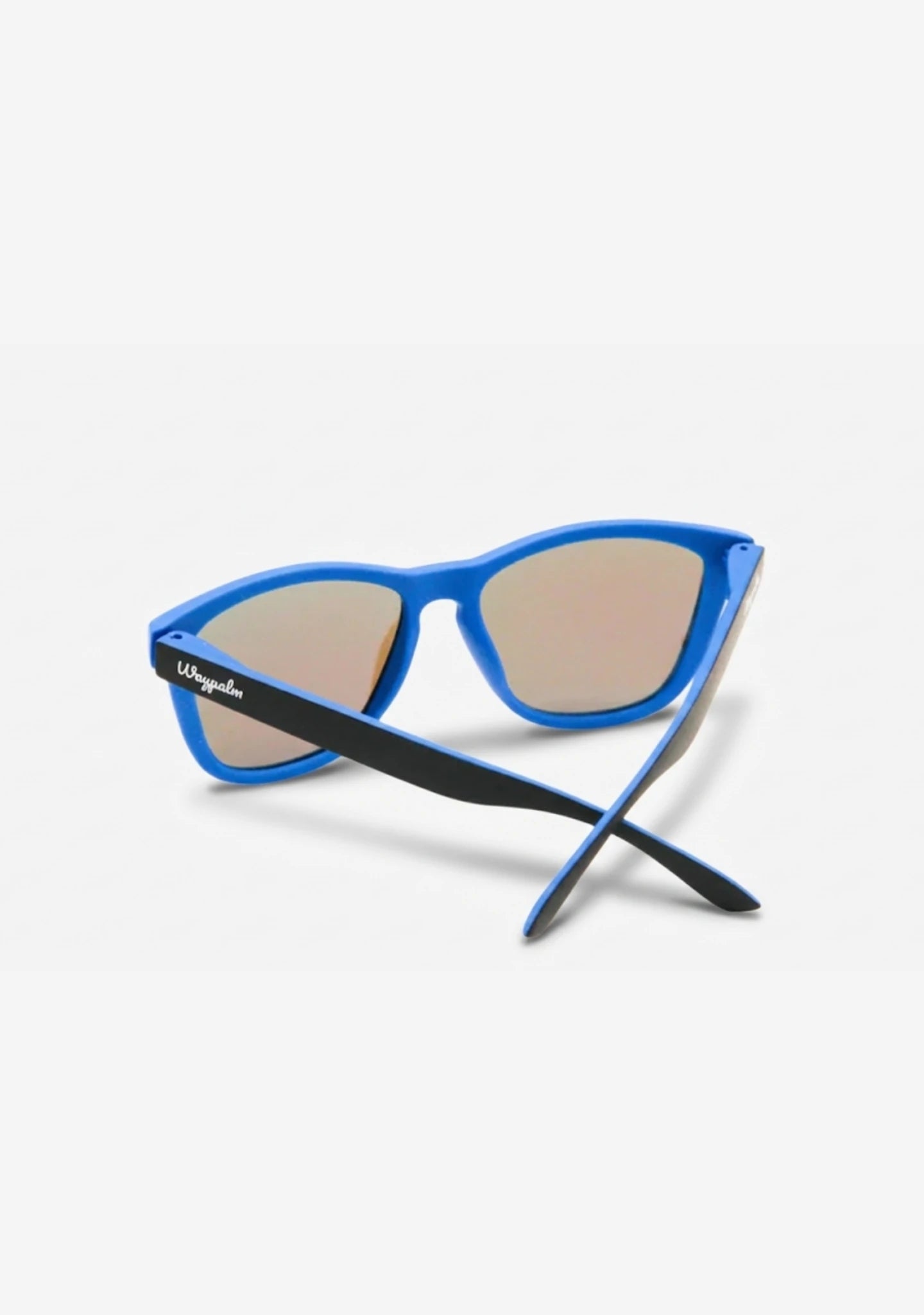 Gafas de Sol Cuadradas Polarizadas Regular Black Blue | Waypalm