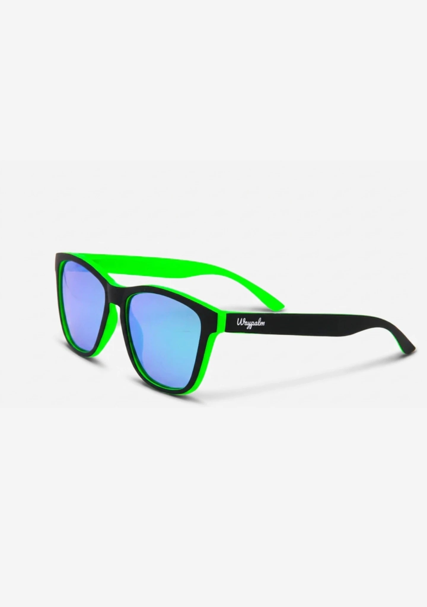 Gafas de Sol Cuadradas Polarizadas Regular Black Green | Waypalm