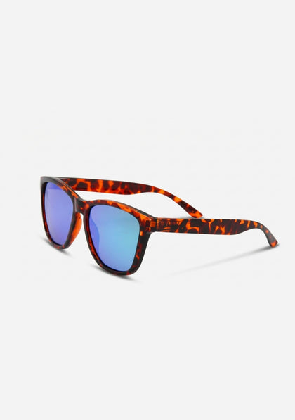 Gafas de Sol Cuadradas Carey Espejo | Waypalm