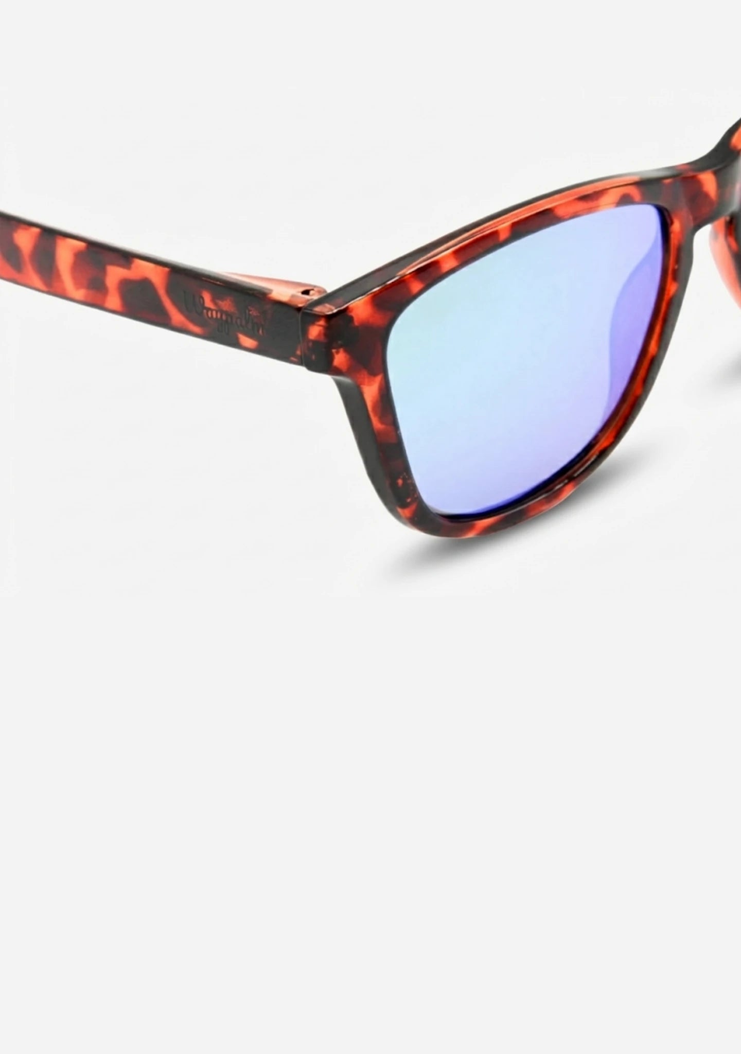 Gafas de Sol Cuadradas Carey Espejo | Waypalm