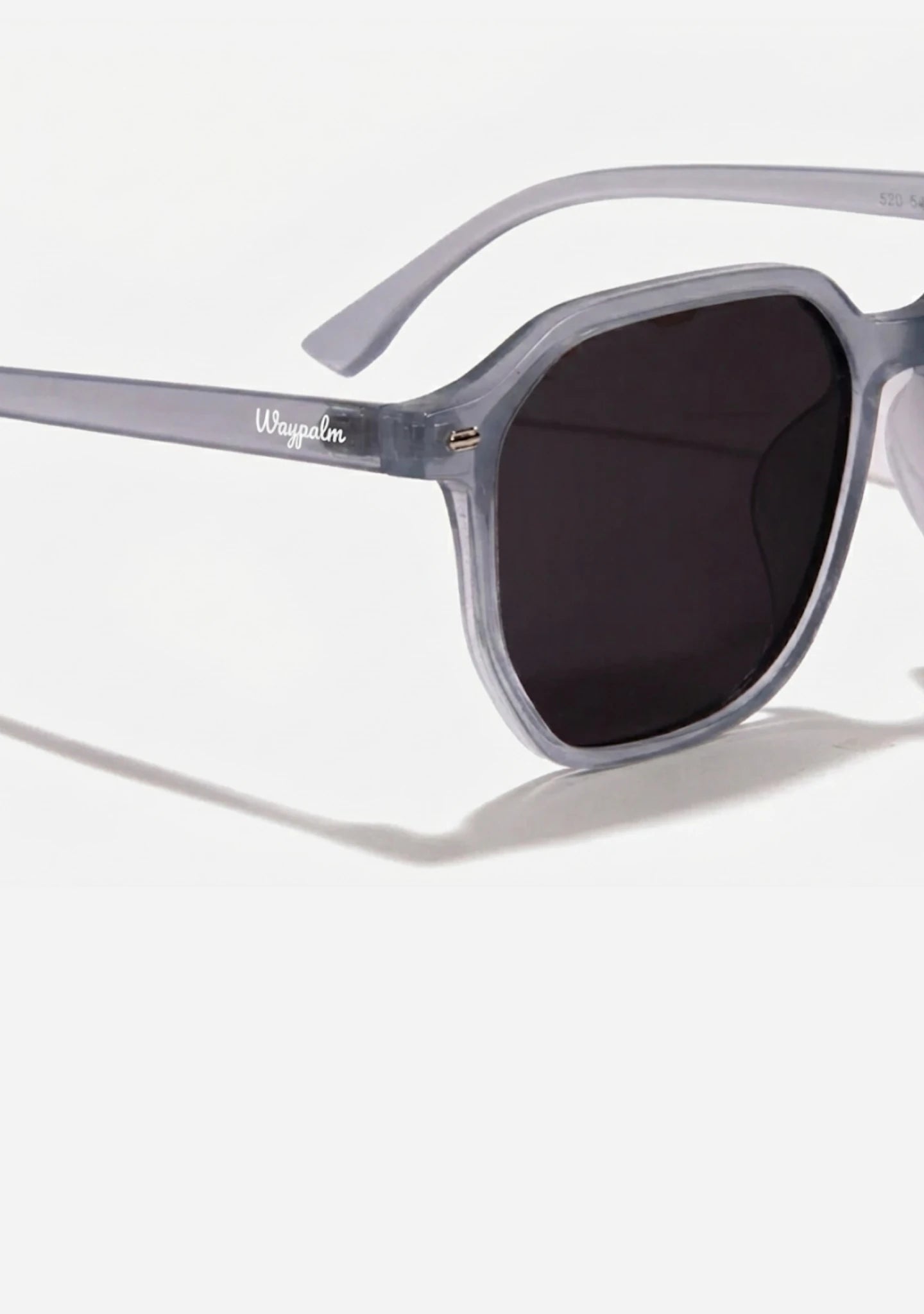 Gafas de Sol Redondas Azul Claro Santa Pola | Waypalm