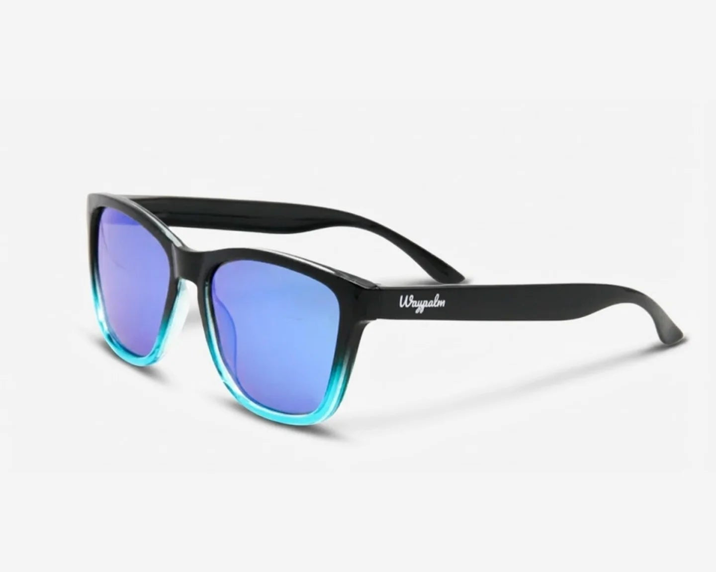 Gafas de Sol Cuadradas Espejo Azul Waypalm Regular Gradiant