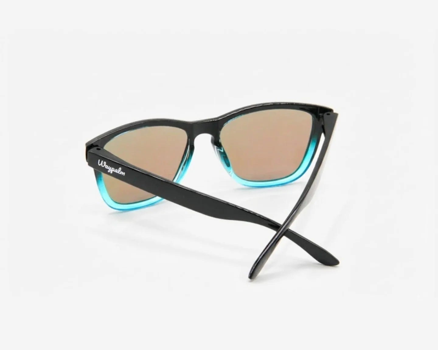 Gafas de Sol Cuadradas Espejo Azul Waypalm Regular Gradiant